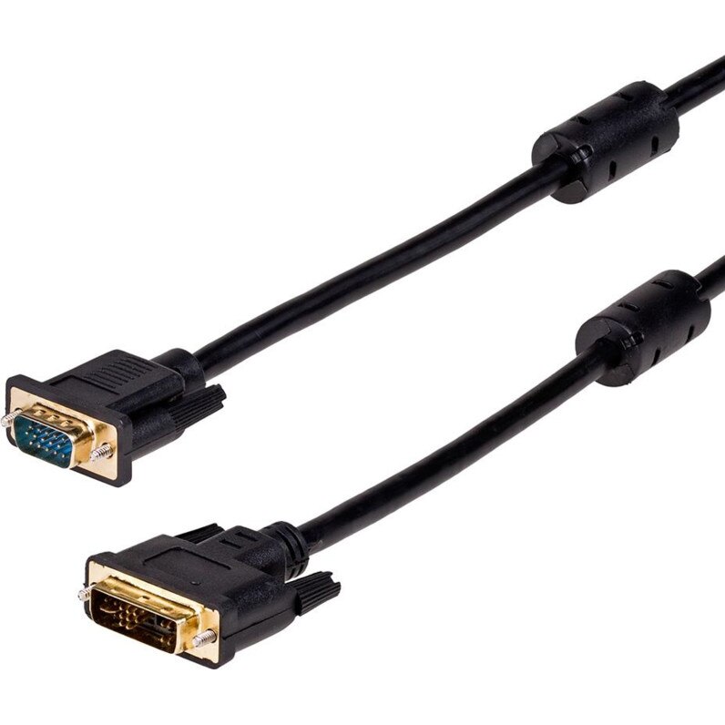 Cablu de conectare , Akyga , AK/AV/03 DVI tata / VGA tata , 1.8m , negru
